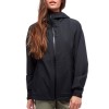 Giacca antipioggia da donna HighLine Stretch Shell Black Diamond - Nera