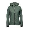 Giacca antipioggia da donna HighLine Stretch Shell Black Diamond - Laurel Green