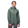 Giacca antipioggia da donna HighLine Stretch Shell Black Diamond - Laurel Green