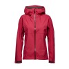 Giacca antipioggia da donna HighLine Stretch Shell Black Diamond - Melograno