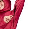 Giacca antipioggia da donna HighLine Stretch Shell Black Diamond - Melograno