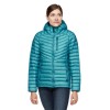 Ženska puhovka Approach Down Hoodie Black Diamond - Azul