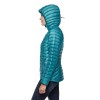 Ženska puhovka Approach Down Hoodie Black Diamond - Azul