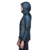 Damska kurtka do biegania Vision Hybrid Hoody Black Diamond - Azurite