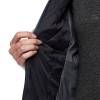 Damska kurtka do biegania Vision Hybrid Hoody Black Diamond - Azurite