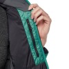 Damska kurtka do biegania Vision Hybrid Hoody Black Diamond - Ciemna patyna