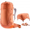 Mochila feminina Deuter Aircontact Ultra 45+5 SL - sienna-paprika