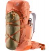 Mochila feminina Deuter Aircontact Ultra 45+5 SL - sienna-paprika