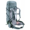 Mochila de caminhada feminina Deuter Aircontact Core 35+10 SL - shale-ivy