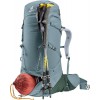 Mochila de caminhada feminina Deuter Aircontact Core 35+10 SL - shale-ivy