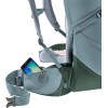 Mochila de caminhada feminina Deuter Aircontact Core 35+10 SL - shale-ivy