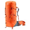 Mochila de caminhada feminina Deuter Aircontact Core 35+10 SL - páprica-grafite