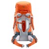 Mochila de caminhada feminina Deuter Aircontact Core 35+10 SL - páprica-grafite
