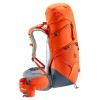 Mochila de caminhada feminina Deuter Aircontact Core 35+10 SL - páprica-grafite