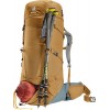 Mochila de caminhada Deuter Aircontact Core 40+10 - amêndoa-teal