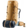 Mochila de caminhada Deuter Aircontact Core 40+10 - amêndoa-teal