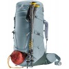 Mochila de caminhada feminina Deuter Aircontact Core 45+10 SL - shale-ivy