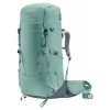 Mochila de caminhada feminina Deuter Aircontact Core 45+10 SL - jade-grafite