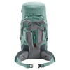 Mochila de caminhada feminina Deuter Aircontact Core 45+10 SL - jade-grafite