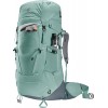 Mochila de caminhada feminina Deuter Aircontact Core 45+10 SL - jade-grafite