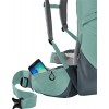 Mochila de caminhada feminina Deuter Aircontact Core 45+10 SL - jade-grafite