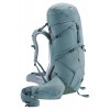 Mochila de caminhada feminina Deuter Aircontact Core 55+10 SL - shale-ivy