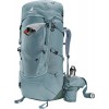 Mochila de caminhada feminina Deuter Aircontact Core 55+10 SL - shale-ivy