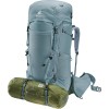 Mochila de caminhada feminina Deuter Aircontact Core 55+10 SL - shale-ivy