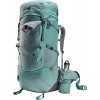 Mochila de caminhada feminina Deuter Aircontact Core 55+10 SL - jade-grafite