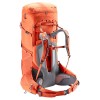 Mochila de trekking feminina Deuter Aircontact Core 65+10 SL - páprica-grafite