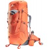 Mochila de trekking feminina Deuter Aircontact Core 65+10 SL - páprica-grafite