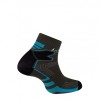 Chaussettes Trail Double Skin gris/bleu Thyo