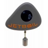 Gauge weighs gas cartridge for Jetboil stove
