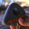 Gauge weighs gas cartridge for Jetboil stove