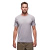 Majica s kratkimi rokavi Rhythm Tee Black Diamond - Kositrna