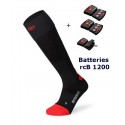 Uppvärmda strumpor Heat Sock 4.1 tåhätta Lenz
