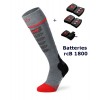 Uppvärmda skidstrumpor Heat Sock 5.1 tåhätta Lenz - Slim Fit - rcB1800