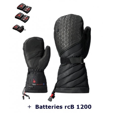 Lenz Heat Glove 6.0 naisten lämmitettävät hiihtokintaiset rcB 1200 akulla