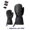 Lenz Heat Glove 6.0 naisten lämmitettävät hiihtokäsineet rcB 1800 akulla pitkäkestoiseen lämmitykseen