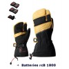Lenz Heat Glove 8.0 Split Index Grijane rukavice s tri prsta s RCB 1800 baterijom