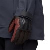 Gants Session Knit Black Diamond - Cafe Brown-Mulled Cider