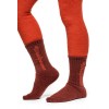 Barnesokker Classic Logo 400 Woolpower - Rustrød