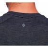 Majica trail manches longue LS Rhythm Tee Black Diamond - črna