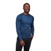 Lightwire LS Tech Tee Black Diamond långärmad vandrings-T-shirt - Indigo