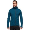 Osnovni sloj smuči Coefficient Fleece Hoody Black Diamond - Azurite
