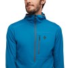 Haut de randonnée Coefficient Quarter Zip pulover s kapuco Black Diamond - Kingfisher
