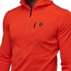 Black Diamond Coefficient Quarter Zip Pohodniška majica s kapuco - Octane