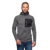 Tehnična jakna s kapuco Factor Hoody Black Diamond - Granite