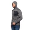 Tehnična jakna s kapuco Factor Hoody Black Diamond - Granite