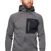 Tehnična jakna s kapuco Factor Hoody Black Diamond - Granite